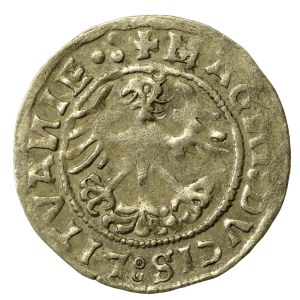 Zygmunt I Stary, Półgrosz 1519, Wilno. SIGISM(U)DNI. Przebitka (216)