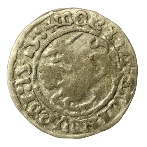 Sigismund I the Old, Half-groschen, 1515, Vilnius. MA(G)NI. Re-struck. Rare (236)