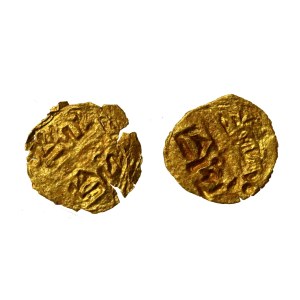 Nepal, 19th-century ladies' set. 2 pieces total. GOLD (353)