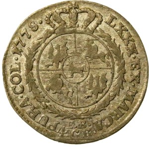 Stanisław August Poniatowski, Złotówka 1778 E.B., Varsavia - molto rara (409)