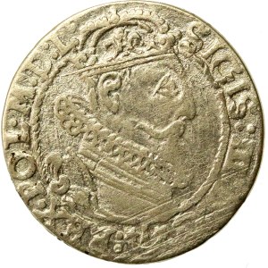 Sigismund III Vasa, Six-real coin, 1624, Kraków (434)