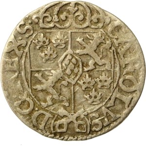Charles XI, One-and-a-half-raks, 1669, Riga. Rare (471)