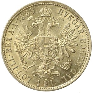 Österreich-Ungarn, Franz Joseph I., 1 Florin 1883 (863)