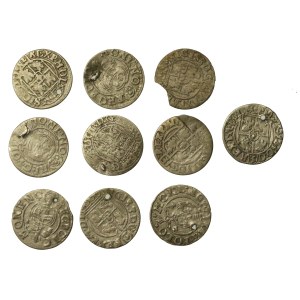 Sigismund III. Wasa, Set mit „Półtorak“-Münzen. Insgesamt 10 Stück (910)