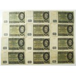 GG, set of 500 zlotych from 1940. Total: 20 pieces. (990)
