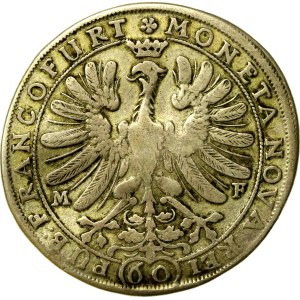 Germany, Frankfurt, 60 kreuzer, 1675 (944)