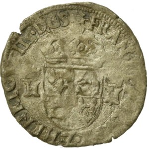 Enrico III di Valois, Douzain 1576 Z, Grenoble - raro (953)