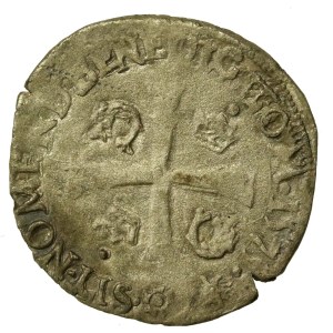 Enrico III di Valois, Douzain 1576 Z, Grenoble - raro (953)