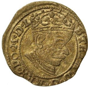 Stefan Batory, Grosz 1581, Ryga. Pełna data (1026)