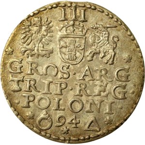 Sigismund III Vasa, Trojak 1594, Malbork (1031)