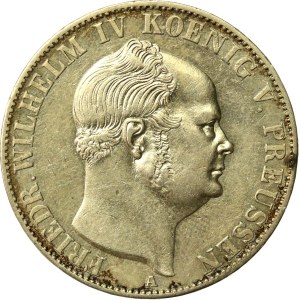 Germany, Prussia, Frederick William IV, 1855 talar, A Berlin (1061)