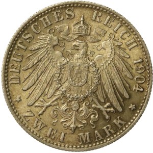 Germany, Bremen, 2 marks, 1904 (1077)