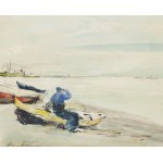 Marian Mokwa (1889, Malary – 1987, Sopot), Gdynia Beach
