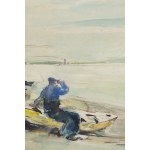 Marian Mokwa (1889, Malary - 1987, Sopot), La plage de Gdynia