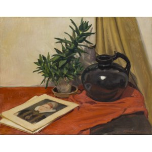 Inger Borchsenius (1909 Dánsko – 1990 Dánsko), Zátiší, 1954