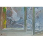 Józefa Wnukowa (1911 Warszawa - 2000 Sopot), Mewy z cyklu 