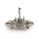 Ashtray featuring the M/S Batory ship's emblem