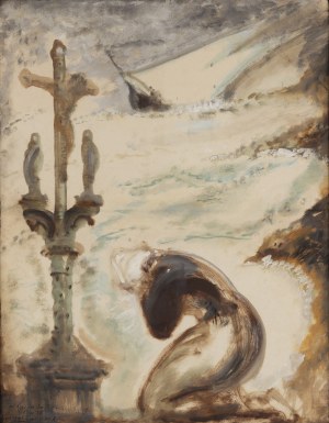 Gustaw Gwozdecki (1880 Warszawa - 1935 Paryż), Za tych na morzu (