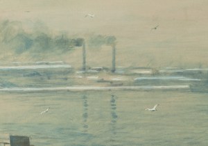 Stefan Szmaj (1893 - 1970 ), Port w Gdyni, 1958