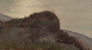 Włodzimierz Nałęcz (1865 Kijów - 1946 Jeruzal k. Skierniewic), Pejzaż nadmorski (Zmierzch), 1931
