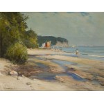 Henryk Baranowski (1932, Starogard Gdański – 2005, Starogard Gdański), View of the Beach in Orłowo
