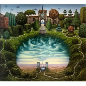 Jacek Yerka (ur. 1952, Toruń) - Tajemniczy ogród, 2000