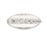 Art Deco brooch from the 1920s