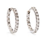 Diamond earrings from the early 21st century