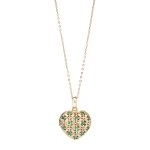 Heart-shaped pendant, early 21st century