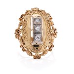 Diamond ring, second half of the 20th century