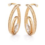 Diamond earrings, early 21st century, Ponte Vecchio Gioielli, Italy