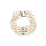 Akoya pearl necklace, circa the mid-20th century