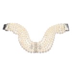 Akoya pearl necklace, circa the mid-20th century