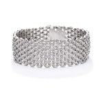 Diamond bracelet, second half of the 20th century, Italy