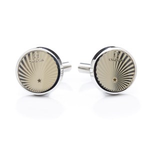 Men's cufflinks from the early 21st century, Omega, Switzerland
