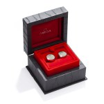 Men's cufflinks from the early 21st century, Omega, Switzerland
