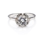 Diamond ring from the 1940s, Paris