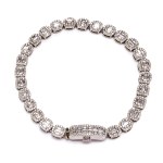 Diamond bracelet, early 21st century