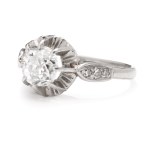Diamond ring from the 1920s–1930s, Paris