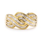 Diamond ring, second half of the 20th century