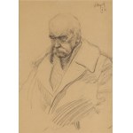 Leon Wyczółkowski (1852, Huta Miastkowska – 1936, Warsaw), Portrait of a Man, 1901