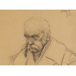 Leon Wyczółkowski (1852, Huta Miastkowska – 1936, Warsaw), Portrait of a Man, 1901