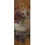 Olga Boznańska (1865, Kraków – 1940, Paris), Flowers in a Round Vase, 1914