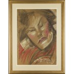 Stanisław Ignacy Witkiewicz \ Witkacy (1885 Warschau – 1939 Jeziory in Polesien), Porträt von Zofia Wattenowa-Mrozowska, 1929