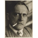 Stanisław Ignacy Witkiewicz \ Witkacy (1885 Warszawa - 1939 Jeziory na Polesiu), Autoportret z papierosem, lata 30. XX w.