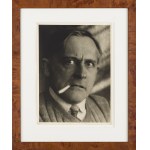 Stanisław Ignacy Witkiewicz \ Witkacy (1885, Warsaw – 1939, Jeziory in Polesie), Self-Portrait with a Cigarette, 1930s