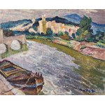 Maria Melania Mutermilch \ Mela Muter (1876 Warszawa - 1967 Paryż), Widok na most Saint-Bénézet w Awinionie (