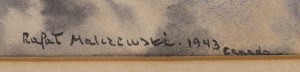 Rafał Malczewski (1892 Kraków - 1965 Montreal), Pejzaż kanadyjski, 1943