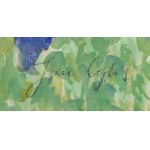 Jan Cybis (1897 Wróblin - 1972 Warszawa), Widok z balkonu na Saską Kępę, lata 50. XX w.