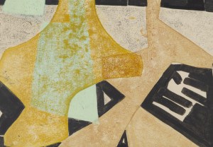 Maria Jarema (1908 Stary Sambór - 1958 Kraków), Dwie głowy, 1955